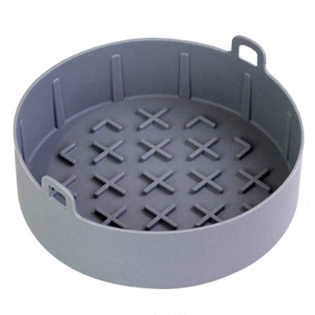 Air Fryer silikongryta Matsäker Återanvändbara värmebeständiga ugnstillbehör