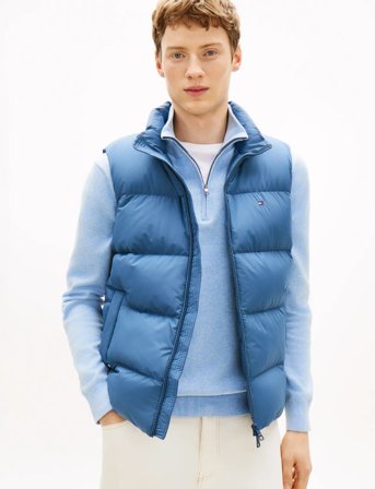 Tommy Hilfiger Down Vest - Blue - XL