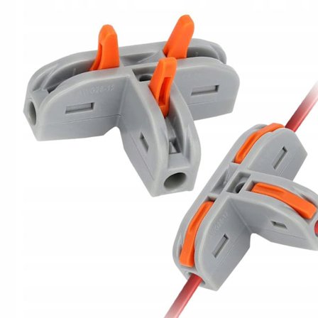 Elektrisk Hurtigkobling T11 T-Kobling 3-Pin – Enkel Montering | 400V 32A | Transparent Hus