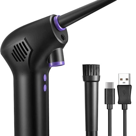 Trådlös fjäderdammsugare bärbar USB-tangentbordsdammsugare med laddningsbar 6000