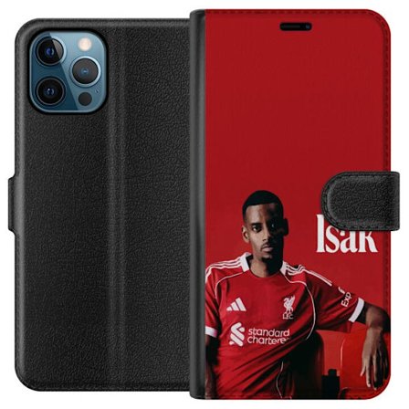 Kompatibelt Plånboksfodral till Apple Apple iPhone 12 Pro Max Alexander Isak affisch Liverpools fotbollströja Sveriges landslagsanfallare Premier Le