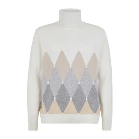 Ballantyne, Turtlenecks Wit, Heren, Maat:L