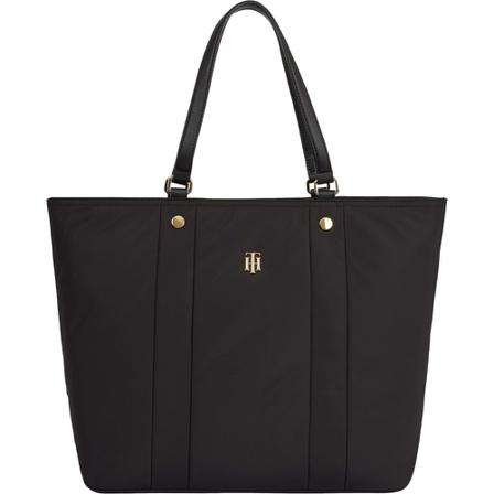 Tommy Hilfiger, Shopper Zwart, Dames, Maat:ONE Size,polyester