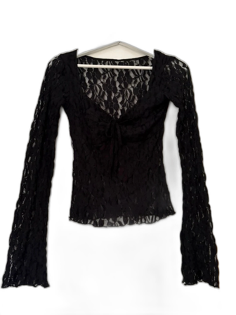 nelly Festtopp med spets