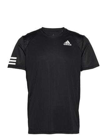 Club 3-Stripe Tee T-shirts Short-sleeved Musta Adidas Performance