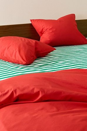Jotex - Tyynyliina 2-pack 50x60 Cm Orgaaninen Tomaatinpunainen Tomaatinpunainen - ZACK - Osta Tyynyliinat Jotex
