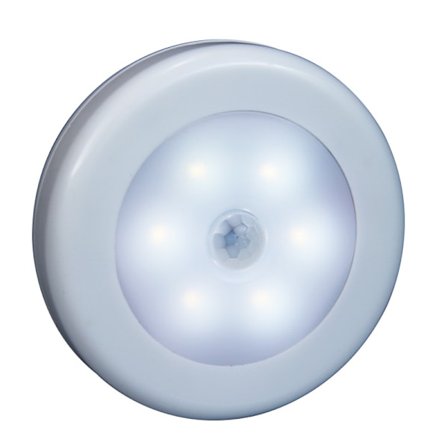 Rörelsesensorljus inomhus, LED High CRI Stick on Puck Lights Batteridriven, Sladdlös LED-lampa för under skåp, skåp, garderob, trappor, garderob, Ki