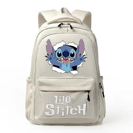 Anime Stitch Rygsæk Børneskoletasker Piger Dagrygsæk Børn Teenager Tasker Kawaii Vandafvisende Stor Kapacitet Skoletaske