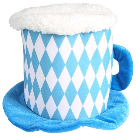 Oktoberfest Hatt Bayersk Ølglass