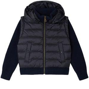 Bonpoint Navy Barney Quilted Jacket 10 Years - Coats and jackets - 10 years - Navy
