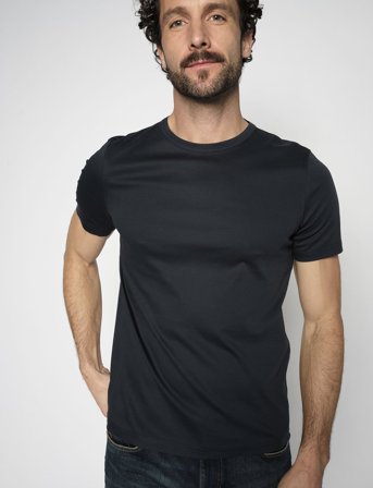 Mos Mosh Gallery Mmgperry O-Ss Tee - Blue - XXL