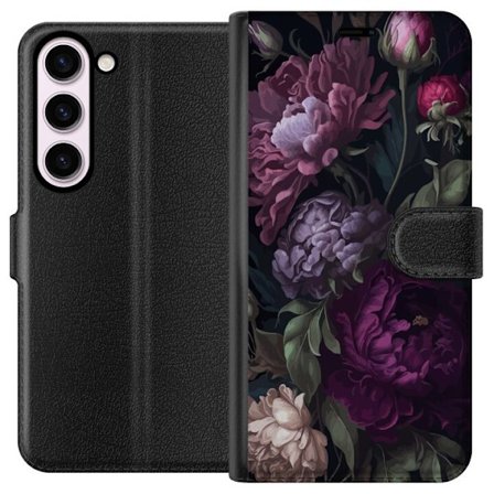 Yhteensopiva Lompakkokotelo Samsung Samsung Galaxy S23 Kukat