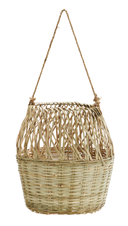 Madam Stoltz Bambus Lanterne H32