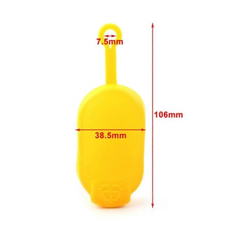 2 kpl Keltainen Tuulilasinpesunestesäiliön Korkki Renault Clio, Megane, Laguna, Scenic, Kangoo Espace 7700411279