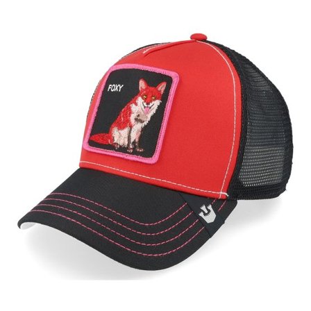 Goorin Bros. - Röd trucker Keps - Fox Trip Red Trucker @ Hatstore