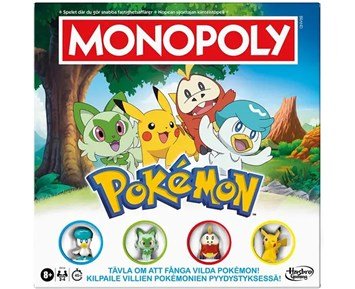 Hasbro Monopoly Pokemon (Sv/Fi) - Monopoly Pokemon