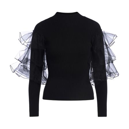 Twinset, Knitwear Czarny, Kobieta, Rozmiar: M