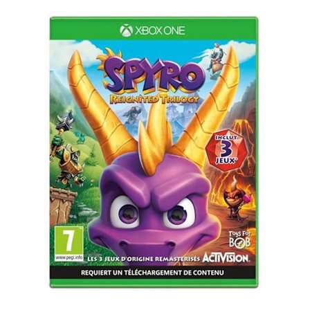 TV-spel - Activision - Spyro Reignited Trilogy - Xbox One - Standard Edition - 1 gratis nyckelring