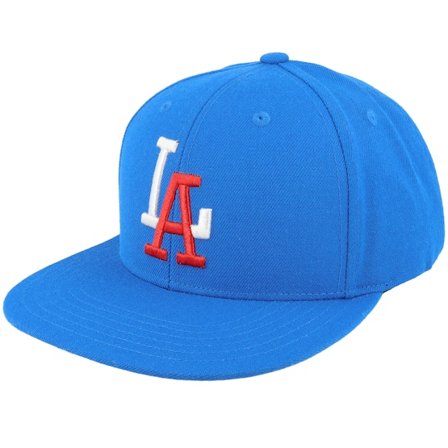 American Needle - Azul snapback Gorra - Los Angeles Dodgers Milb Archive 400 Royal Snapback @ Hatstore