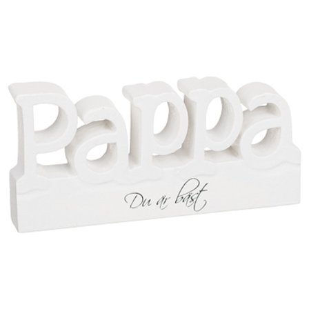 Träskylt Stående Pappa Du är bäst