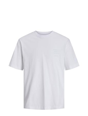 Jorvalencia Back Tee Ss Crew Neck White Jack & J S