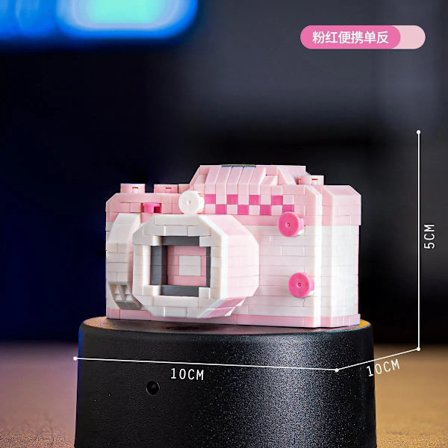 Vintage radiobyggstenar för hushållsapparater kylskåp kreativ modell dekorationspjäser pussel leksaker barnleksaker gåvor