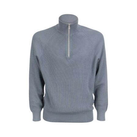 Brunello Cucinelli, sweater Niebieski, Mężczyzna, Rozmiar: M