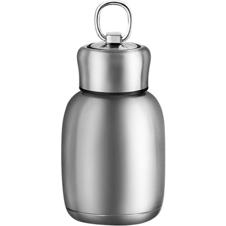 Liten vakuumisolert vannflaske 280 ml Mini termoskrus Bærbar vakuumkaffekopp i rustfritt stål Reisekrus