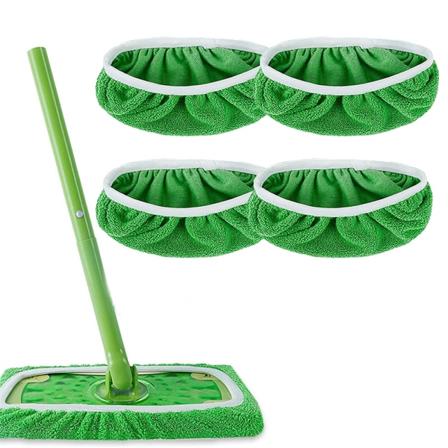 Swiffer Sweeper Mopp Ersättningsdynor, dukar för Swiffer Golvmopp, Återanvändbart Cover