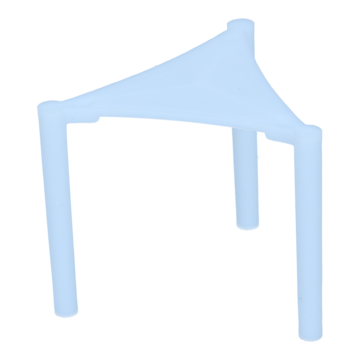 Pizzaspindel Vit 3cm 3-Ben