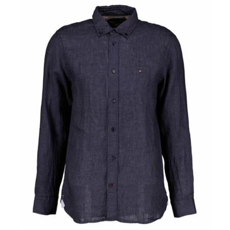 Tommy Hilfiger - Skjortor - Blå - Herr - Storlek: S, Herr, Storlek: S