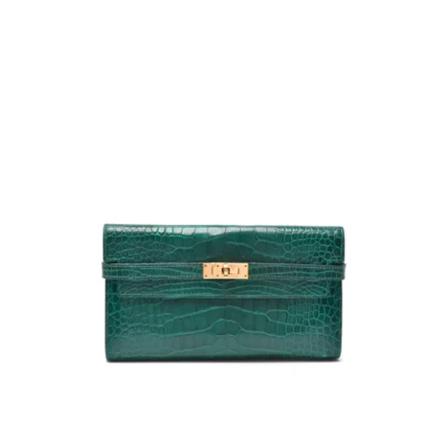 Hermès Vintage, Pre-owned Clutch Groen, Dames, Maat:ONE Size