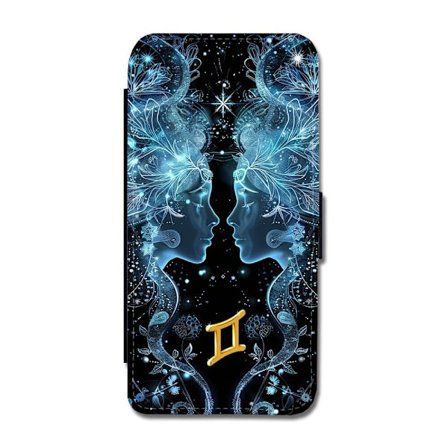 Stjärntecken Tvillingarna iPhone 16 Pro Flip Mobilfodral