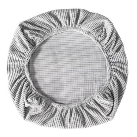 Elastiskt överdrag för kontorsstol, snurrstol, grått