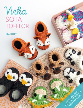 Virka söta tofflor - Bok av Ira Rott - Danskt band