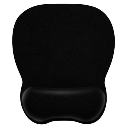 Ergonomisk musematte med håndleddsstøtte, musematte i minneskum, slitesterk musematte, sklisikker gummibase, musematte for PC, bærbar PC, kontor og 