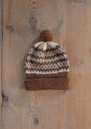 Järbo GARN Mønster Norrsken Lue