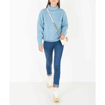 Silvian Heach Turtlenecks Blå, Dame Rullekraver