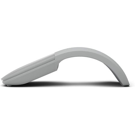 Microsoft Arc Mouse - Bluetooth-mus til PC, bærbare computere, kompatibel med Windows, Mac, Chrome OS (Tynd, let, bærbar, taktil) - Hvid