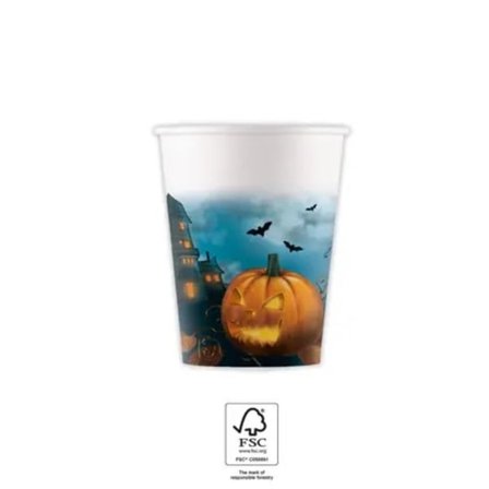 Halloween Sensationer pappmuggar 8 st 200 ml FSC