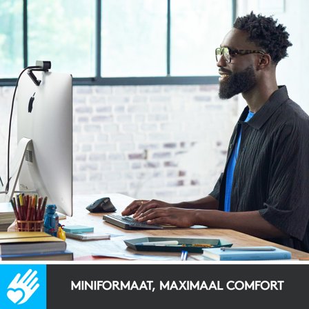 Logitech MX Keys Mini - tastatur - QWERTY - USA - blekgrå Inn-enhet