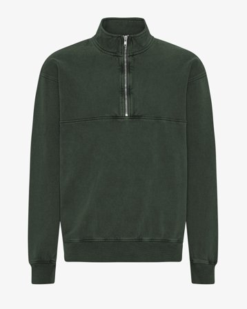 Organic Quarter Zip - Midnight Forest M