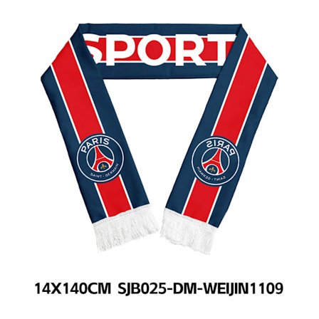 SFC-tørklæde til fodboldfans, lagklubbens supporter, vifter med tørklædet og hepper på holdet med flaget