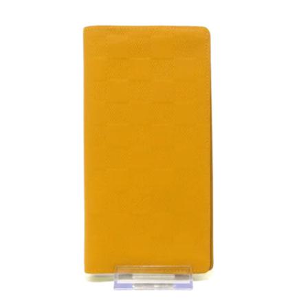 Louis Vuitton Vintage, Pre-owned Leather wallets Geel, Dames, Maat:ONE Size