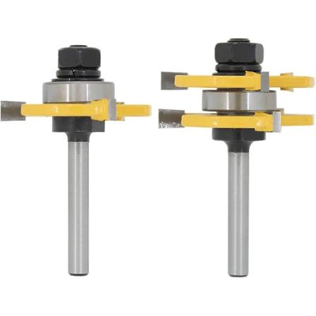 8 Vaihtoehtoa - Reititinterät Uurreleikkuri 6mm 8mm Parkettipuulle - Reititintera Uurreleikkurille
