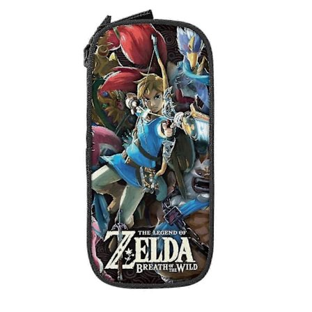 z205 The Legend Of Zelda Penalhus, Penalhus med stor kapacitet, Æstetisk lynlås-papirtaske, Tilbage til skoleartikler til universitetsstuderende Offic