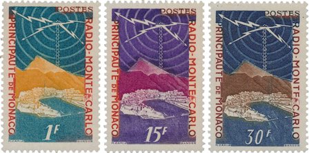 Monaco 1951 - YT 376-378 - Postfrisk
