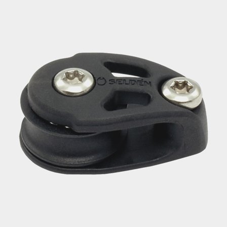 Deck block Seldén BBB 20, deck mounted, ball bearing, suitable for ropes Ø2 - 6 mm