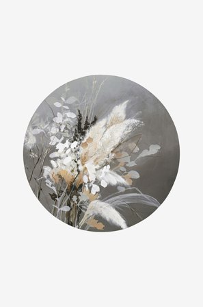 Malerifabrikken - Bilde Light Leaves 2 - Grå - Bilder & skilt - Fra Homeroom