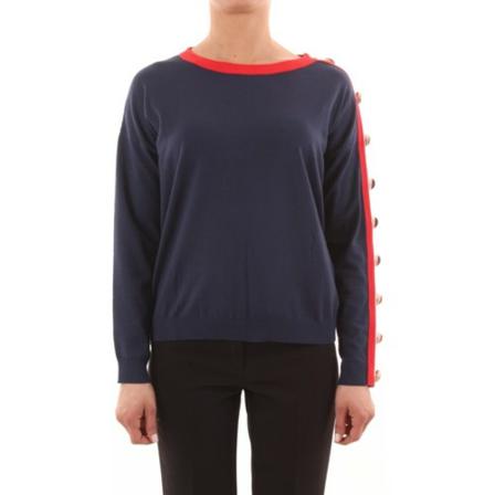 Liu Jo, Sweatshirts Niebieski, Kobieta, Rozmiar: S